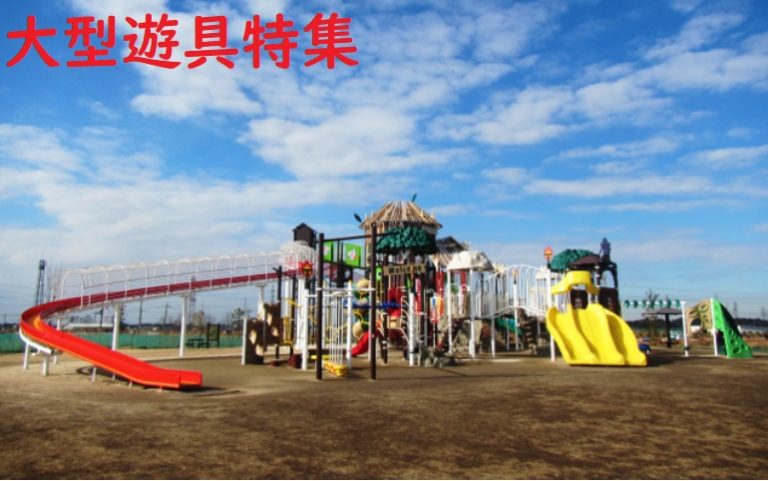 越谷市 吉川市 三郷市 子供が大興奮する大型遊具のある遊び場豊富な公園 それどぅ